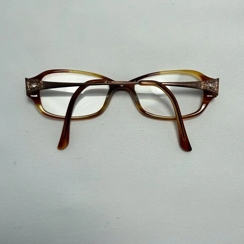 Catherine Deneuve Tortoise Eyeglasses - Frames only